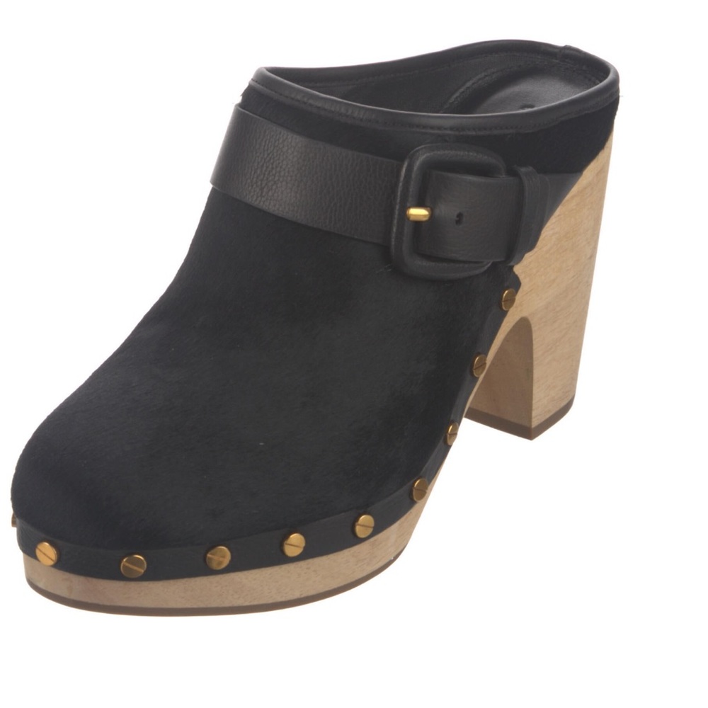 Veronica Beard Calf Hair Mules size 8 - Picture 2 of 5
